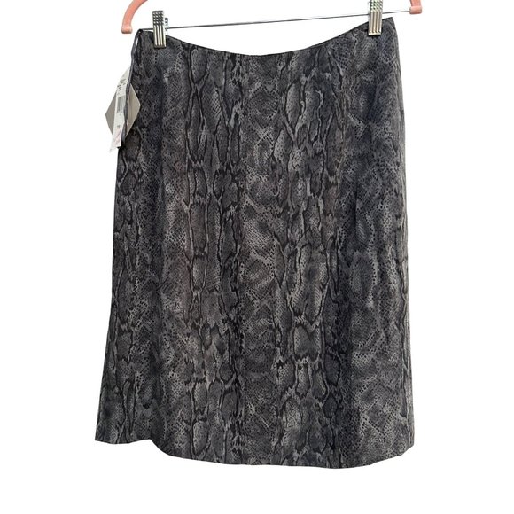 Jones of NY Collection Women's Snake Print Pencil Skirt Size 10 NWT - Picture 3 of 9